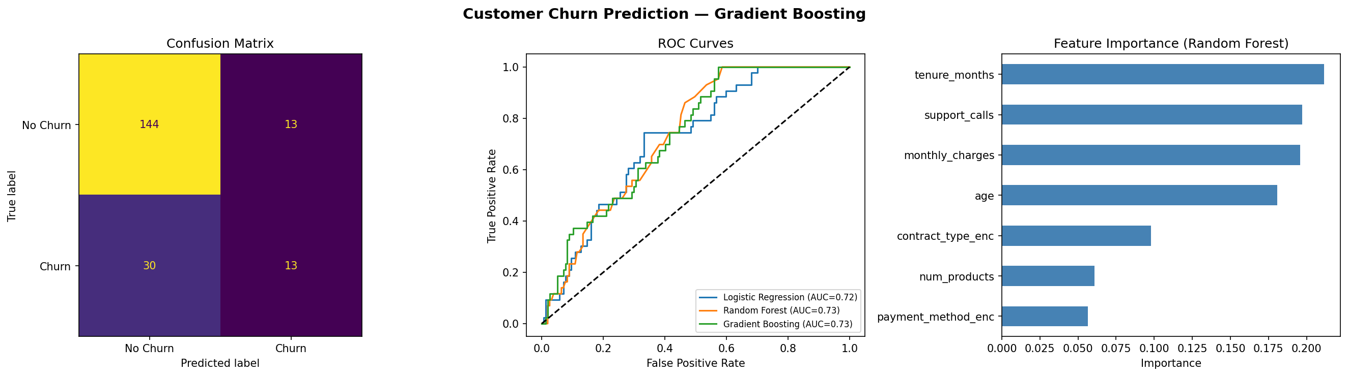 Customer Churn preview